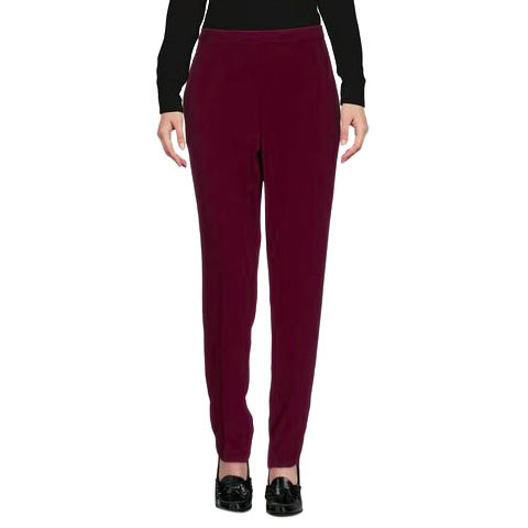 Preowned Maison Martin Margiela burgundy trousers Size S Purple wool