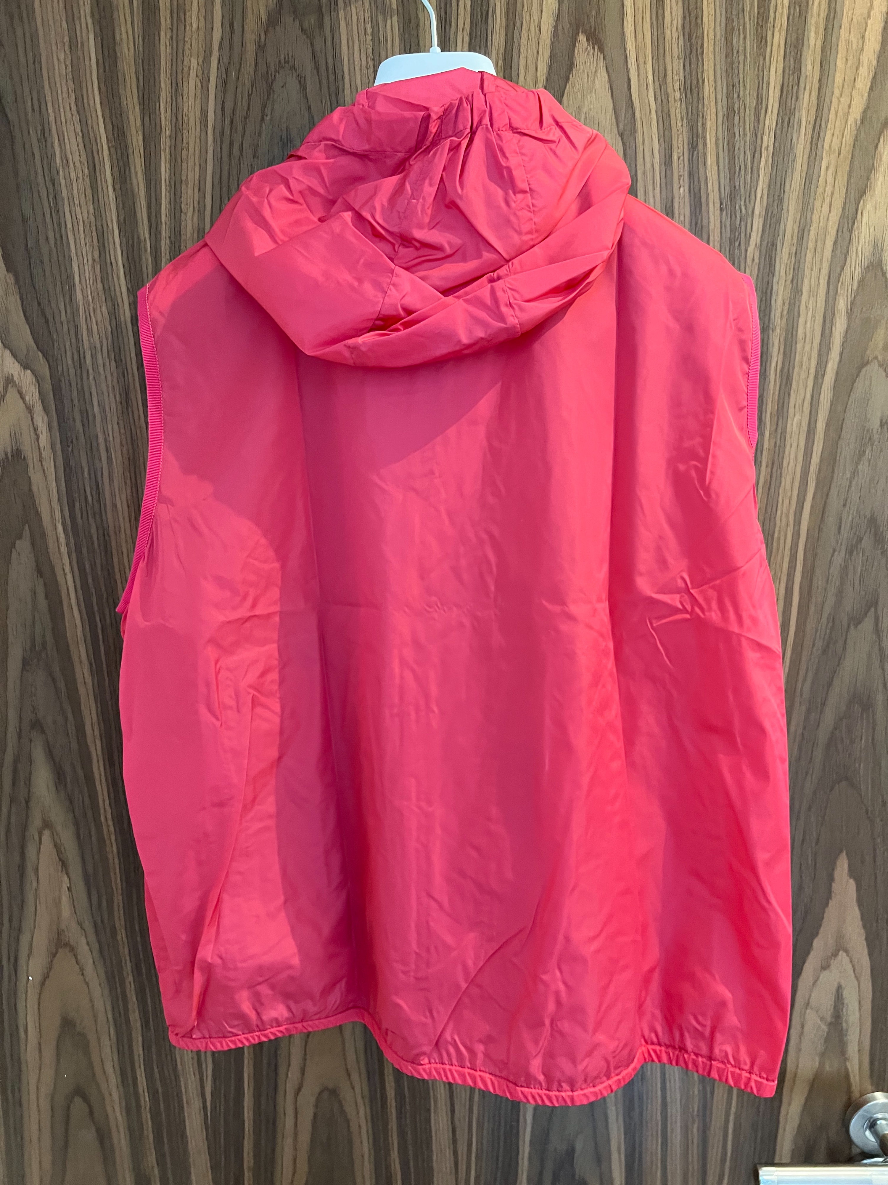 Moncler Pink Nylon Gilet Size S polyamide