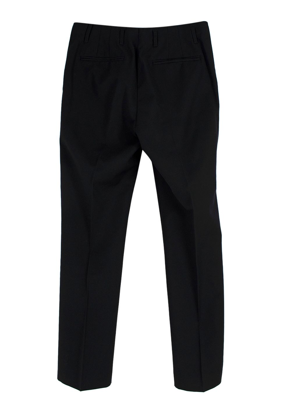 Preowned Dries Van Noten Black Classic Suit Trousers Size XS cotton