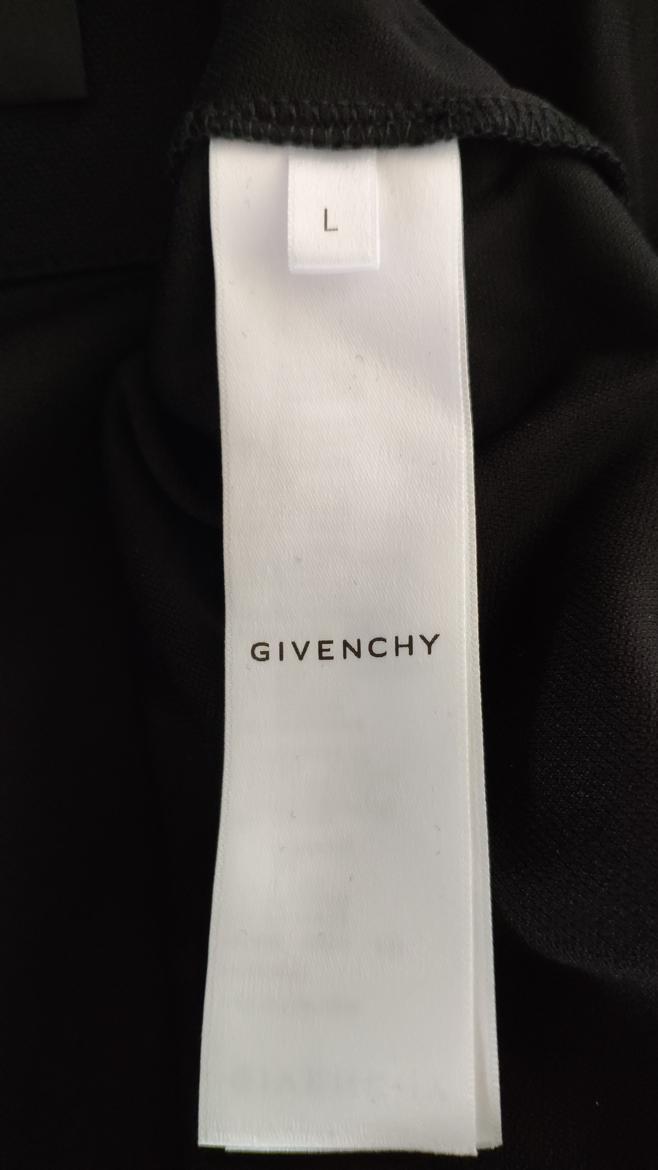 Givenchy Black Cropped Sweatshirt Size L polyamide/viscose/elastane