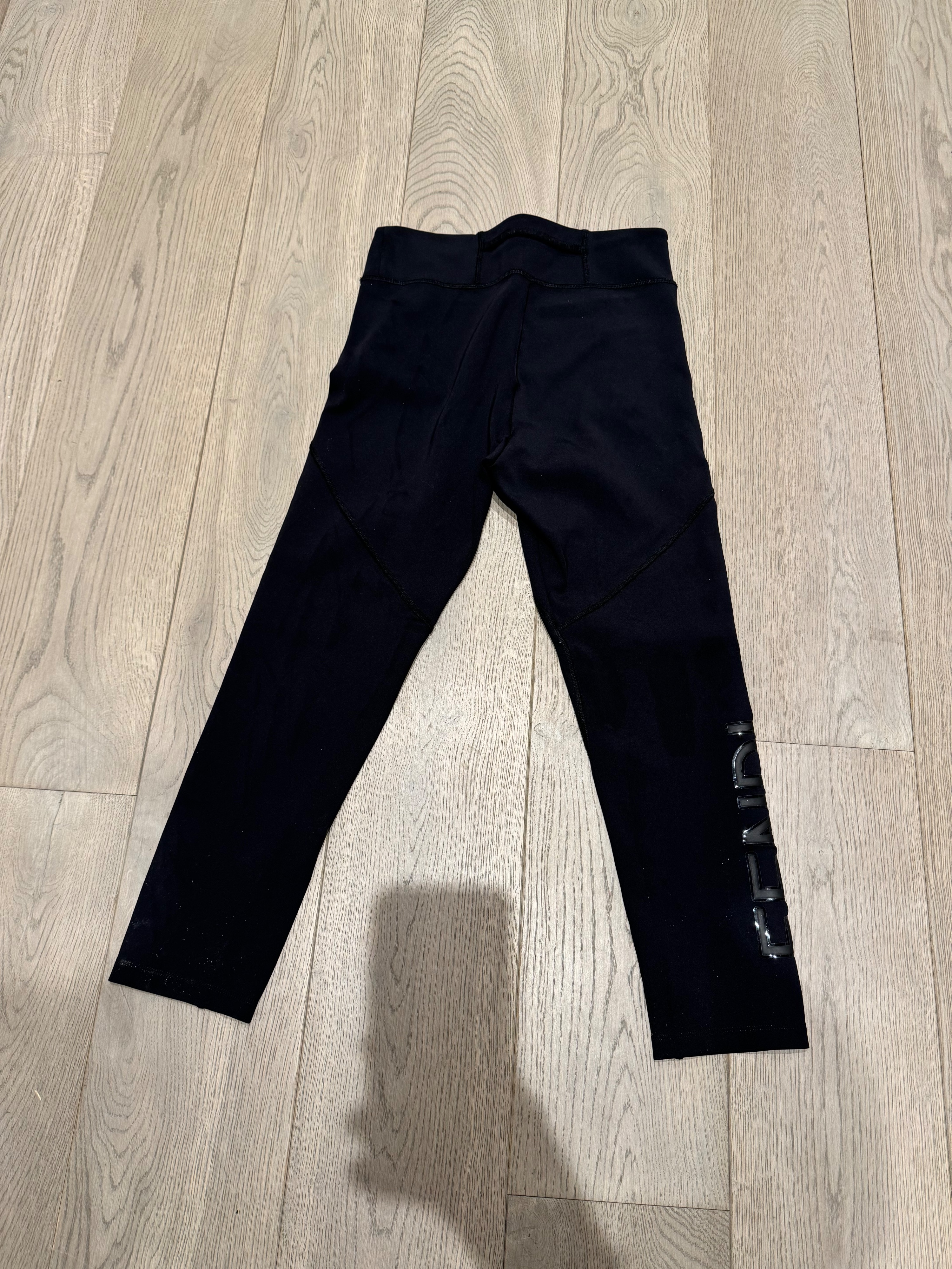 Preowned Fendi Black Sports Leggings Size M polyester/elastane