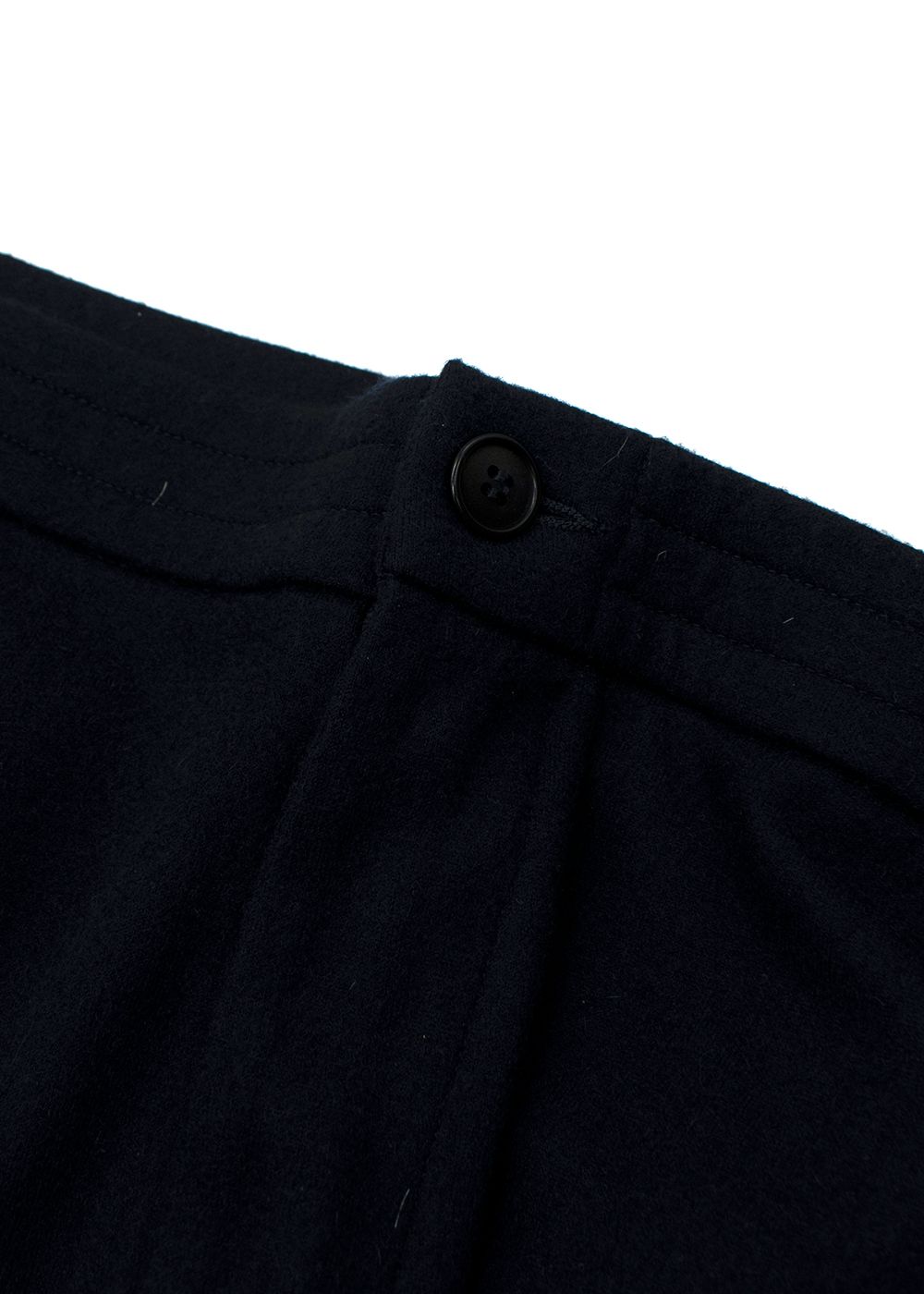 Men's Giorgio Armani Black Cashmere Trousers Size XXL