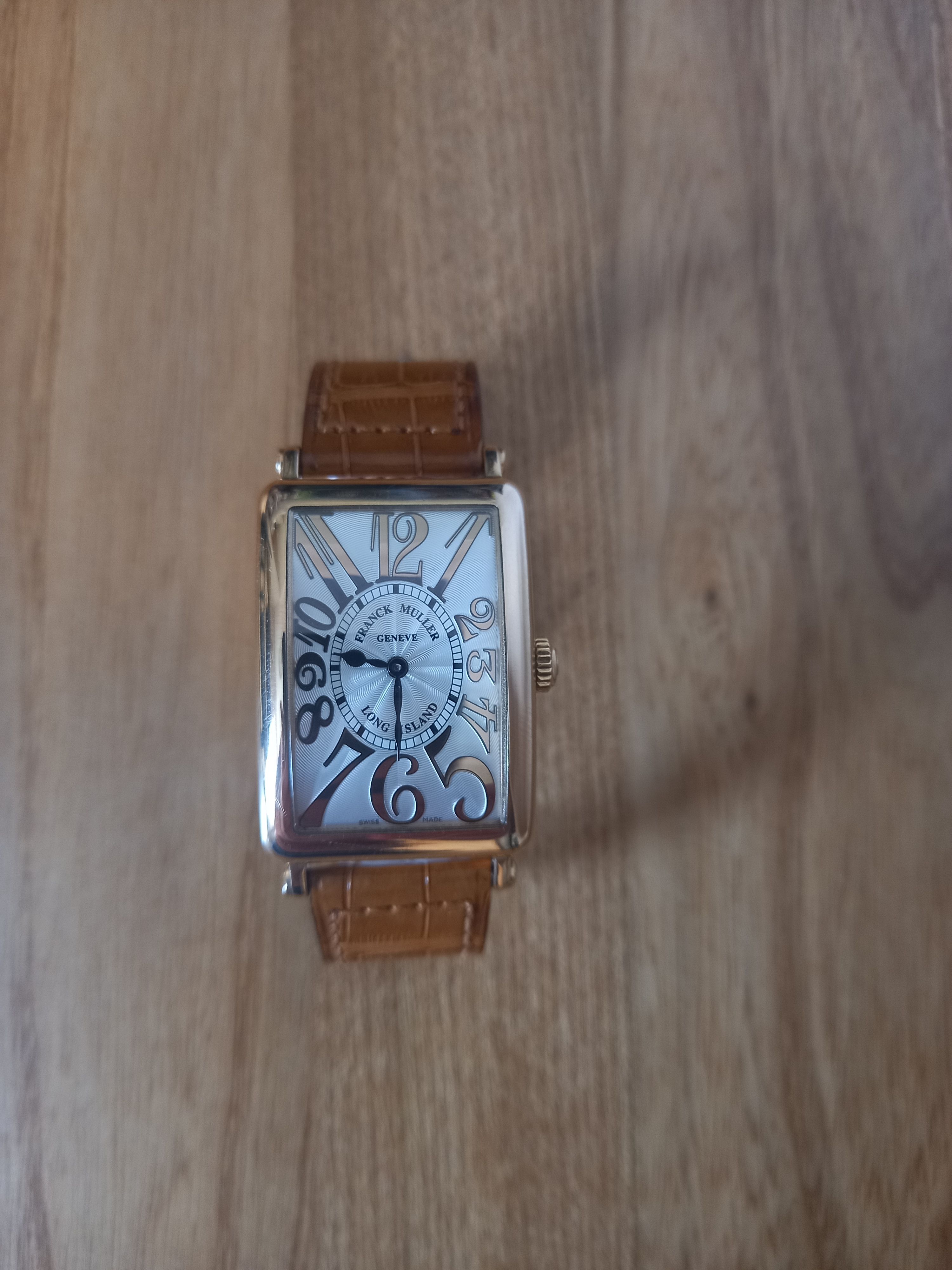 Franck Muller Long Island 18k Rose Gold Watch