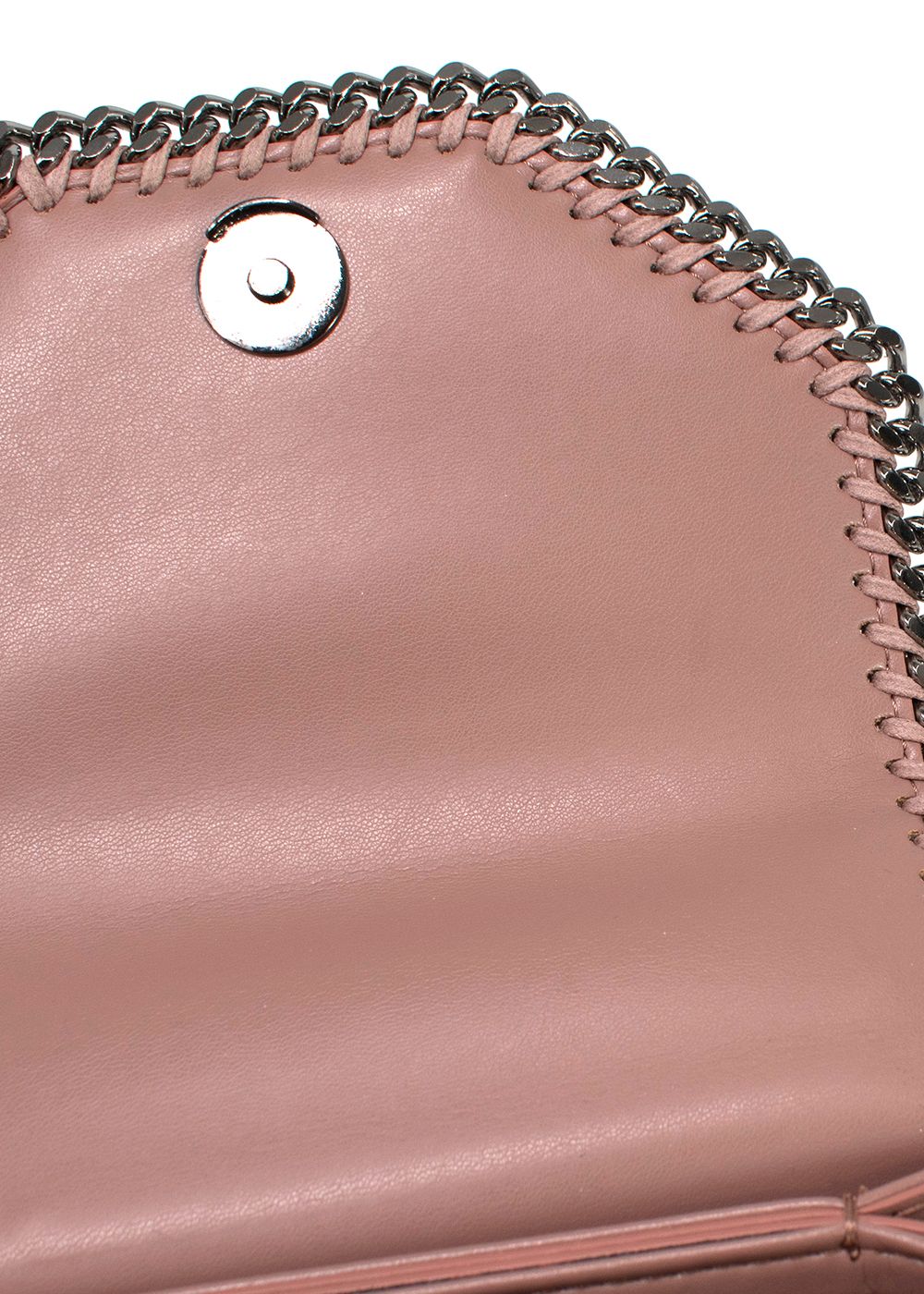 Stella McCartney Pink Velvet Falabella Box Bag