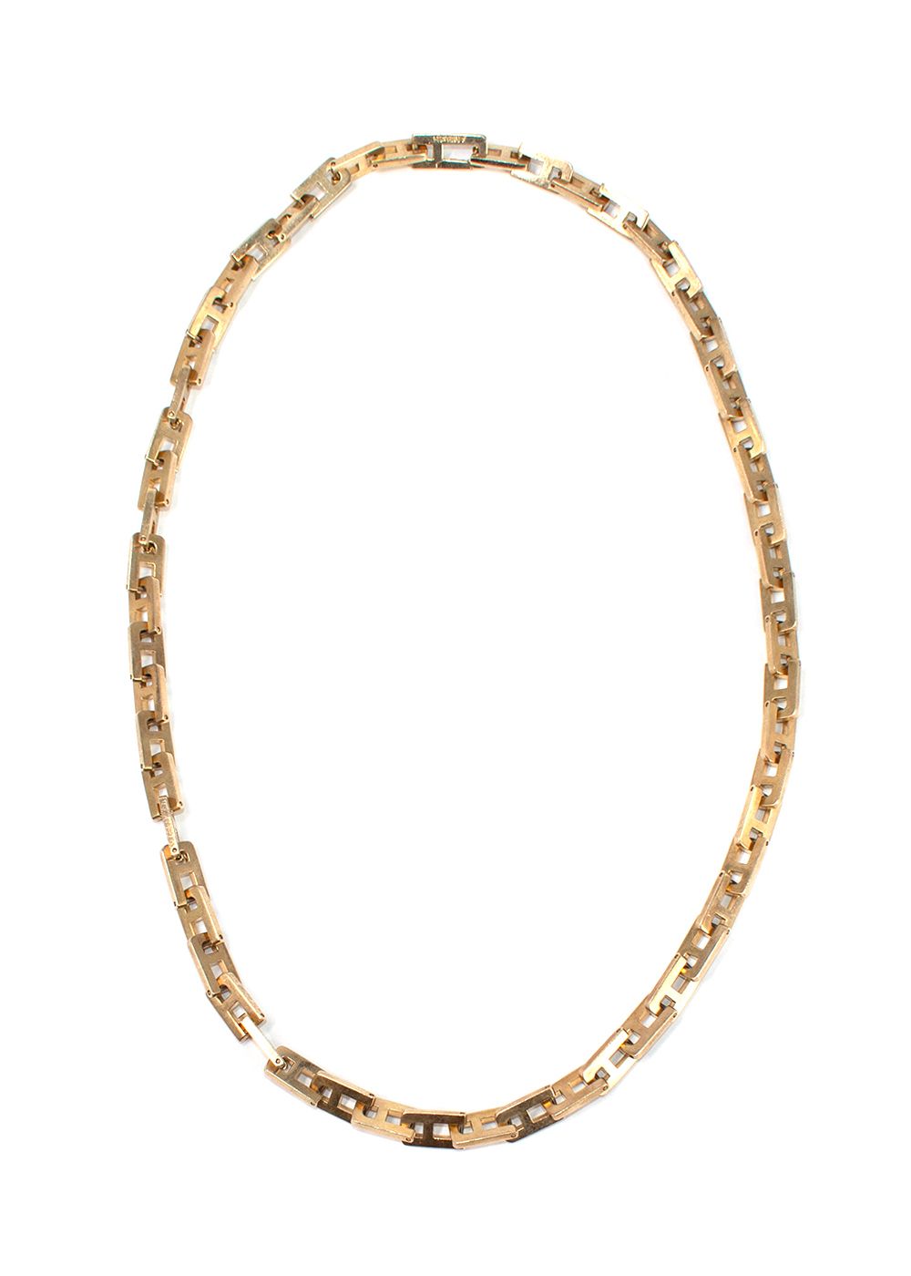 Ambush Gold Tone  Sling Snap Necklace