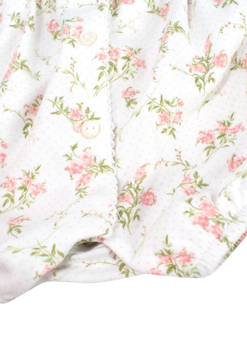 Boys Polo Ralph Lauren Floral Cotton Babygrow Size 3-6 Months White Pink