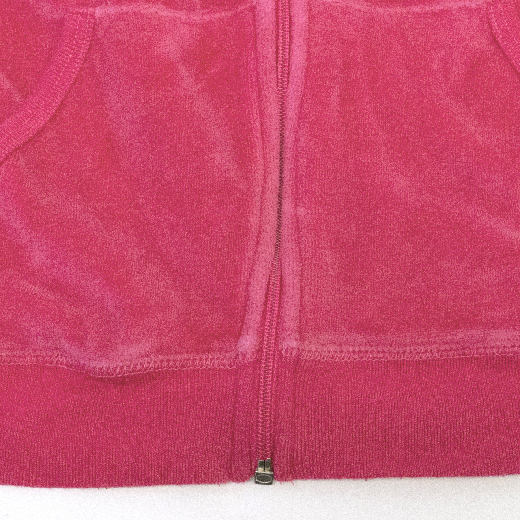 Preowned Juicy Couture Kids Pink Hoodie Size 10 Years + cotton