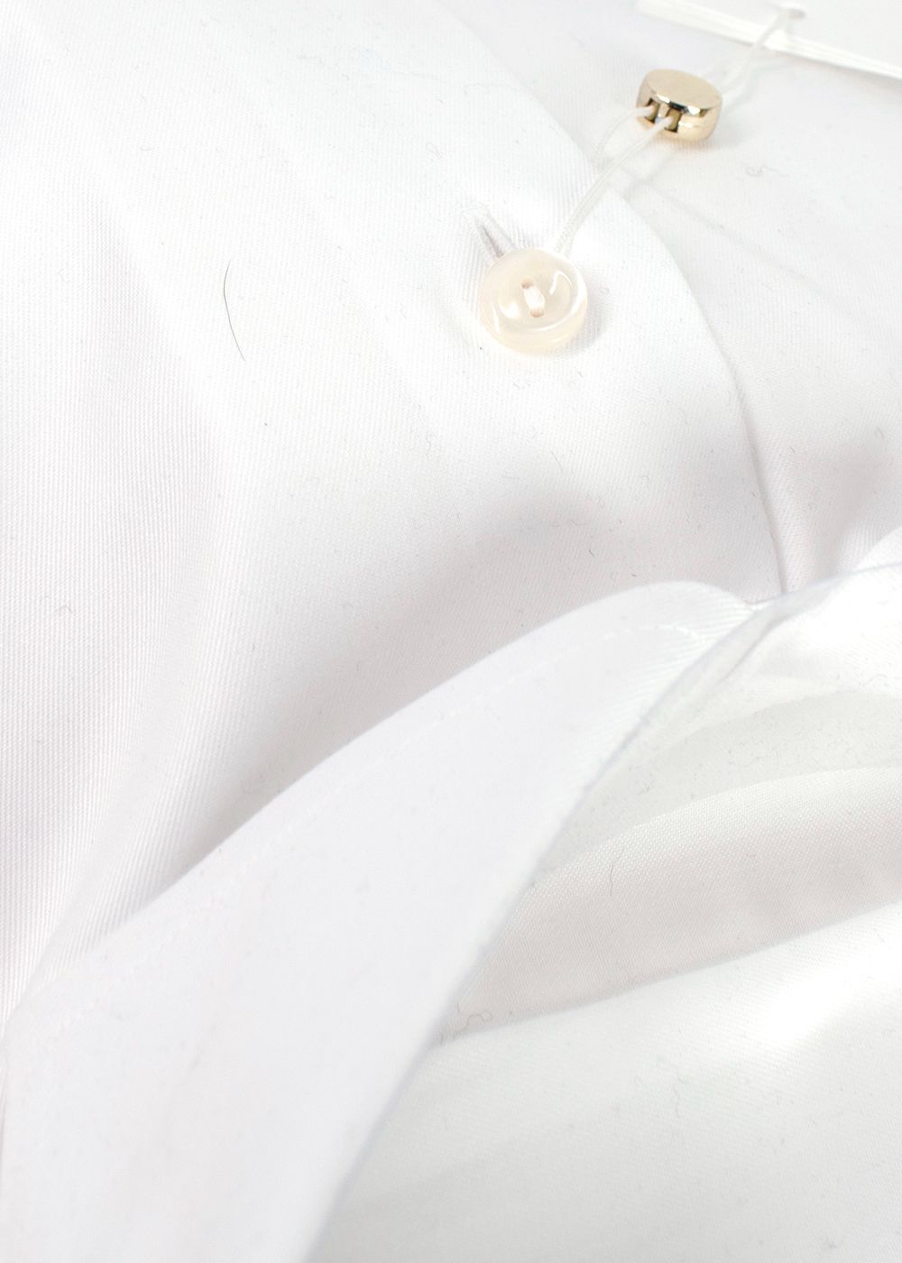 Men's Eton White Slim Fit Shirt Size 175 cotton