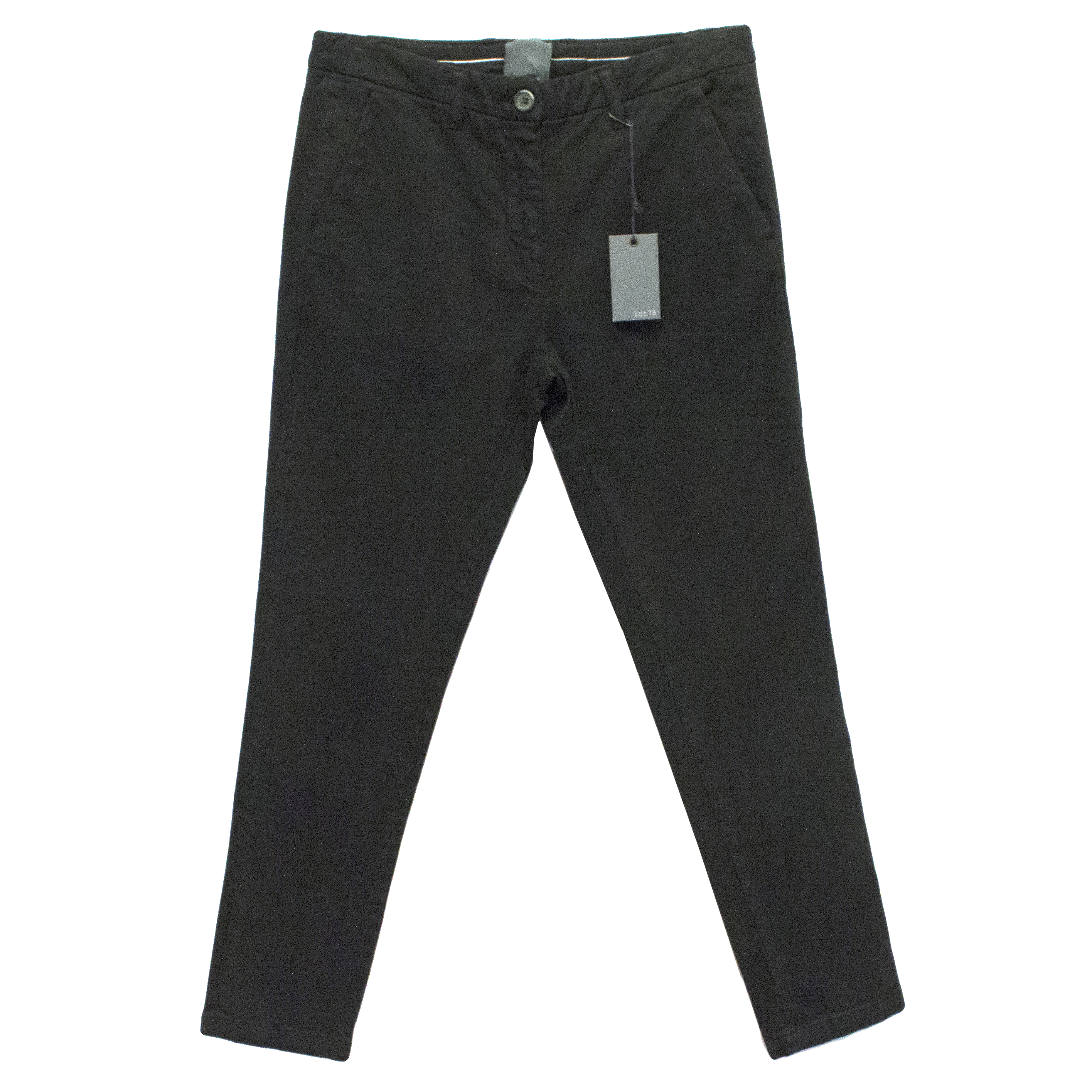 Lot78 Black Chino Trousers Size 24/61 cotton