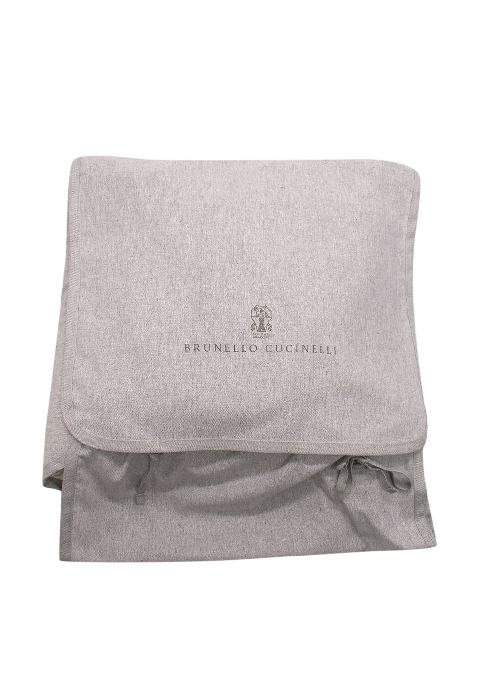 Men's Brunello Cuccinelli Stone Cashmere-Blend Knitted Cushion, 40x40cm cashmere/silk