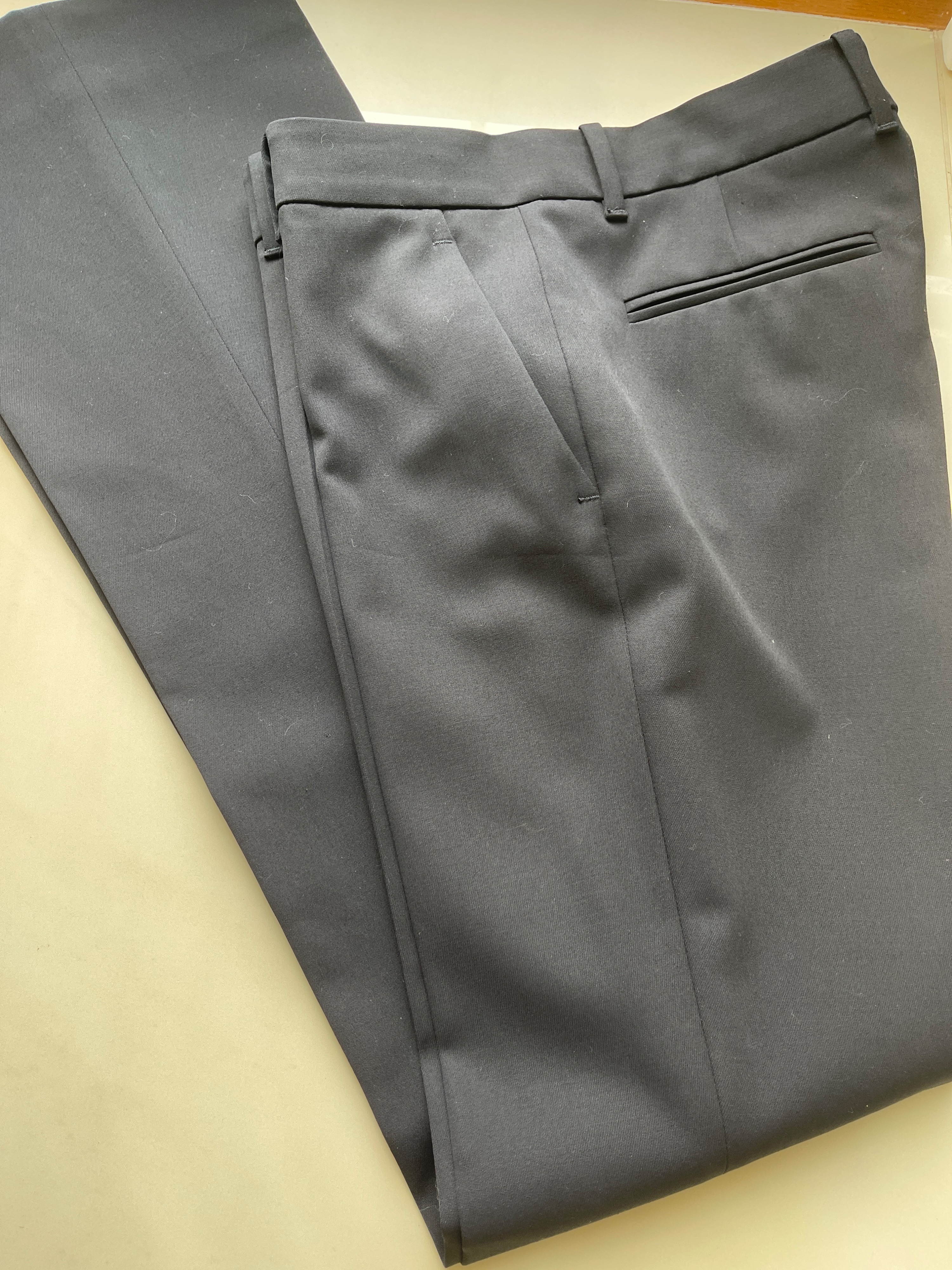 Gucci Black Tailored Trousers Size S wool/silk/elastane