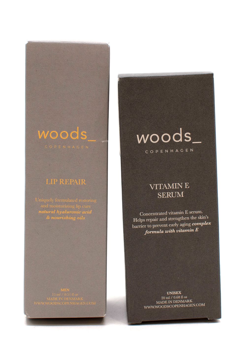 Woods_ lip repair 15ml  vitamin e serum 20ml n/a