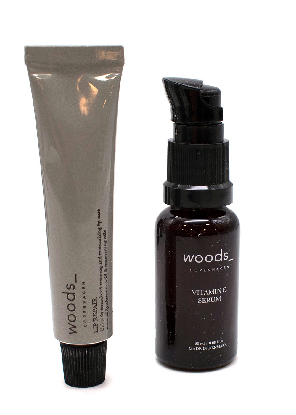 Woods_ lip repair 15ml  vitamin e serum 20ml n/a