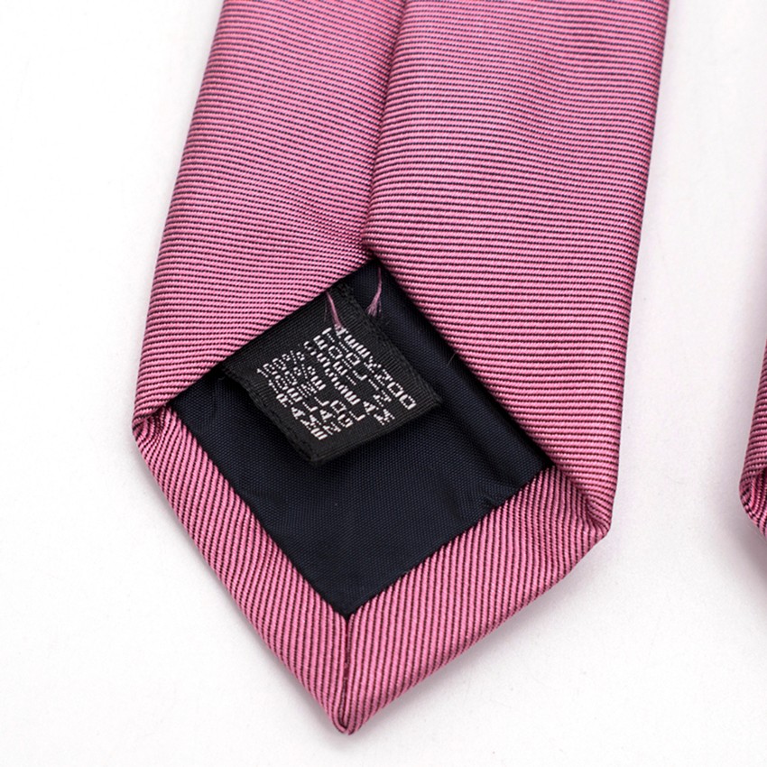 Men's Preowned Rosa  Teixeira Silk Tie Pink