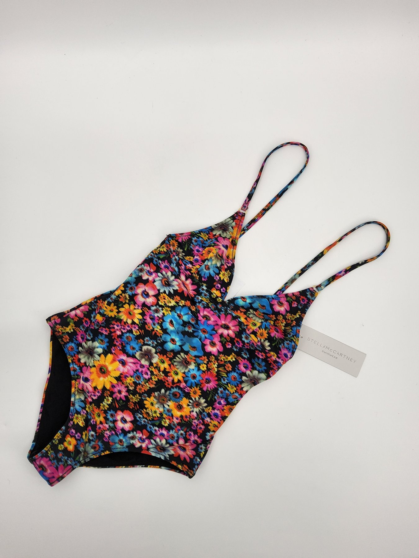 Stella McCartney Floral Swimsuit Size S Multicolour stretch