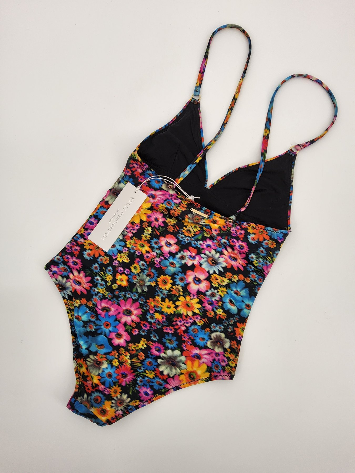 Stella McCartney Floral Swimsuit Size S Multicolour stretch