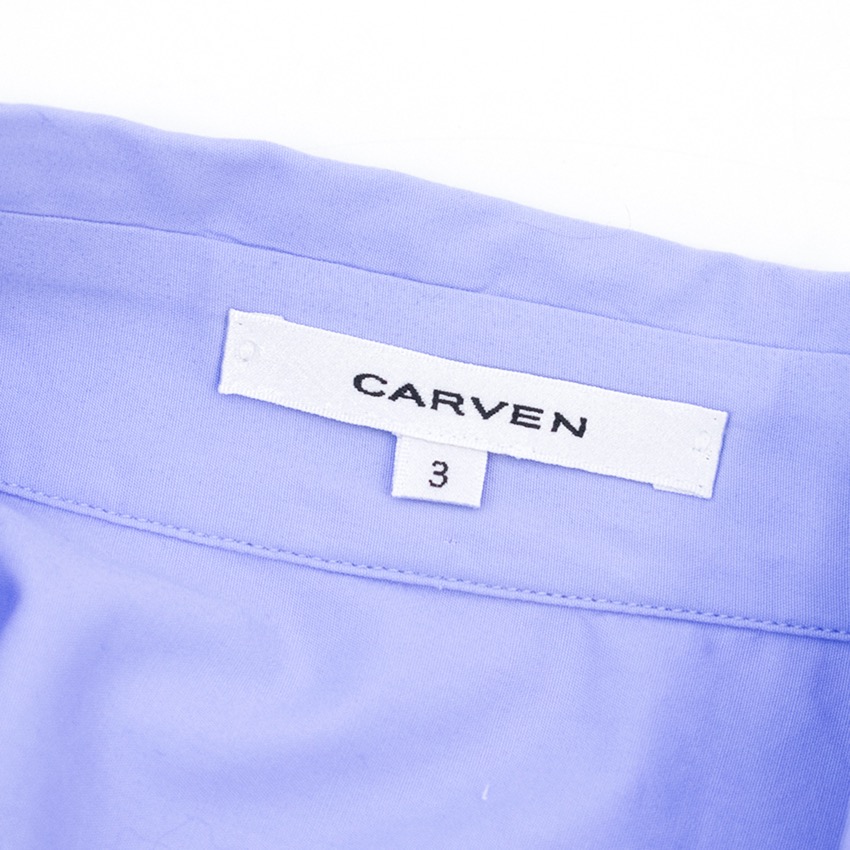 Preowned Carven Mens Blue Shirt Size 32 cotton