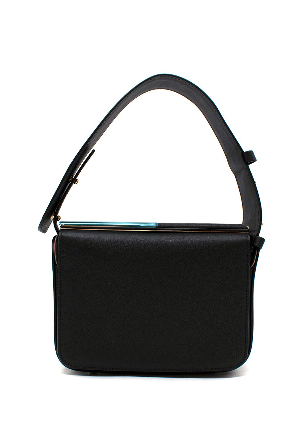 Rosetta Getty Black Leather Bag 01 Handbag