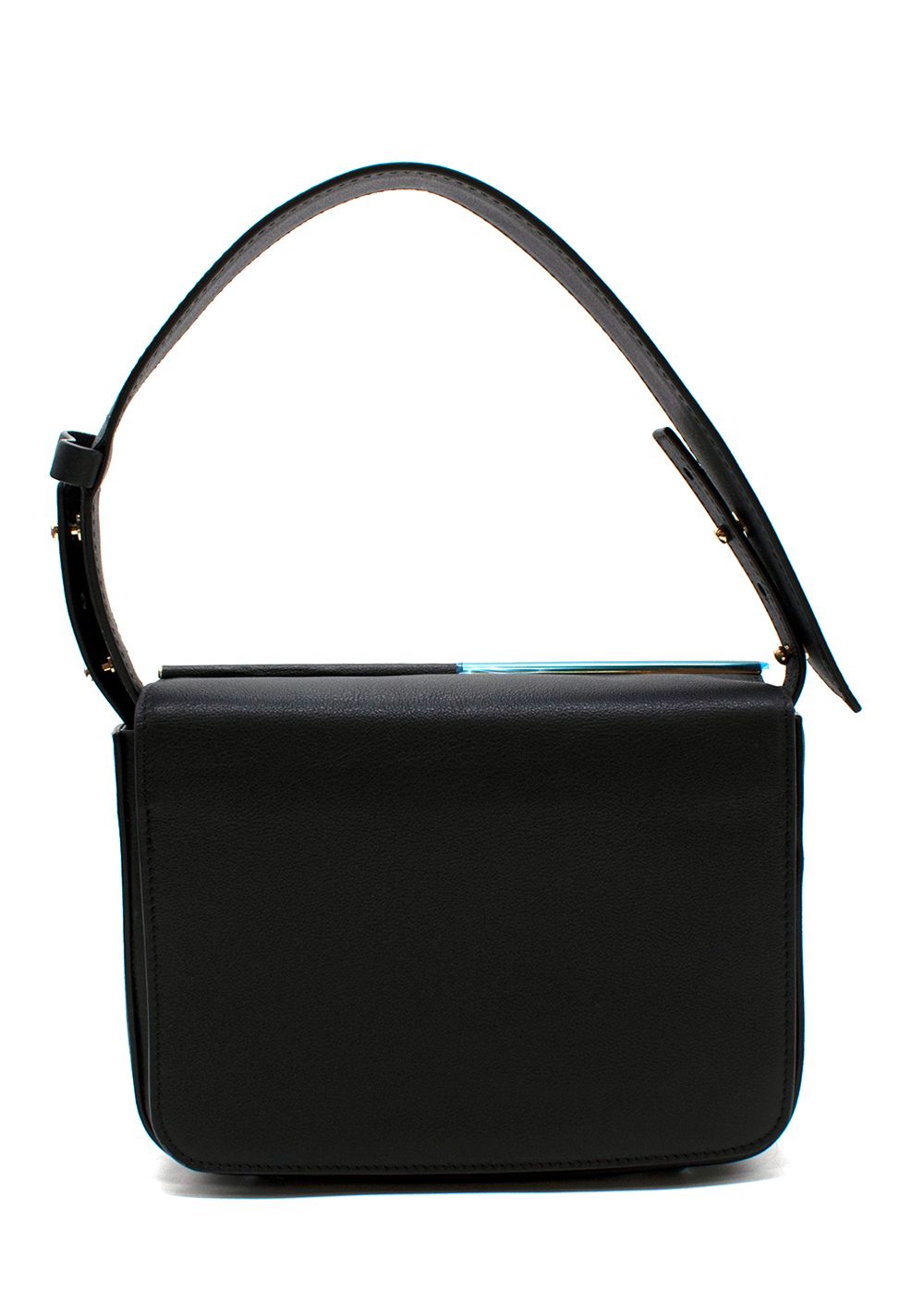 Rosetta Getty Black Leather Bag 01 Handbag