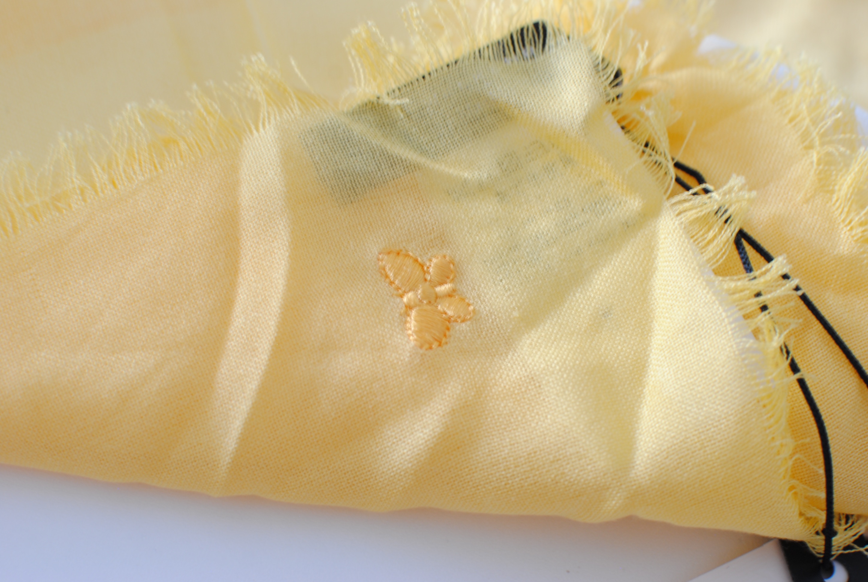 MaxMara Yellow Ombre Modal Scarf