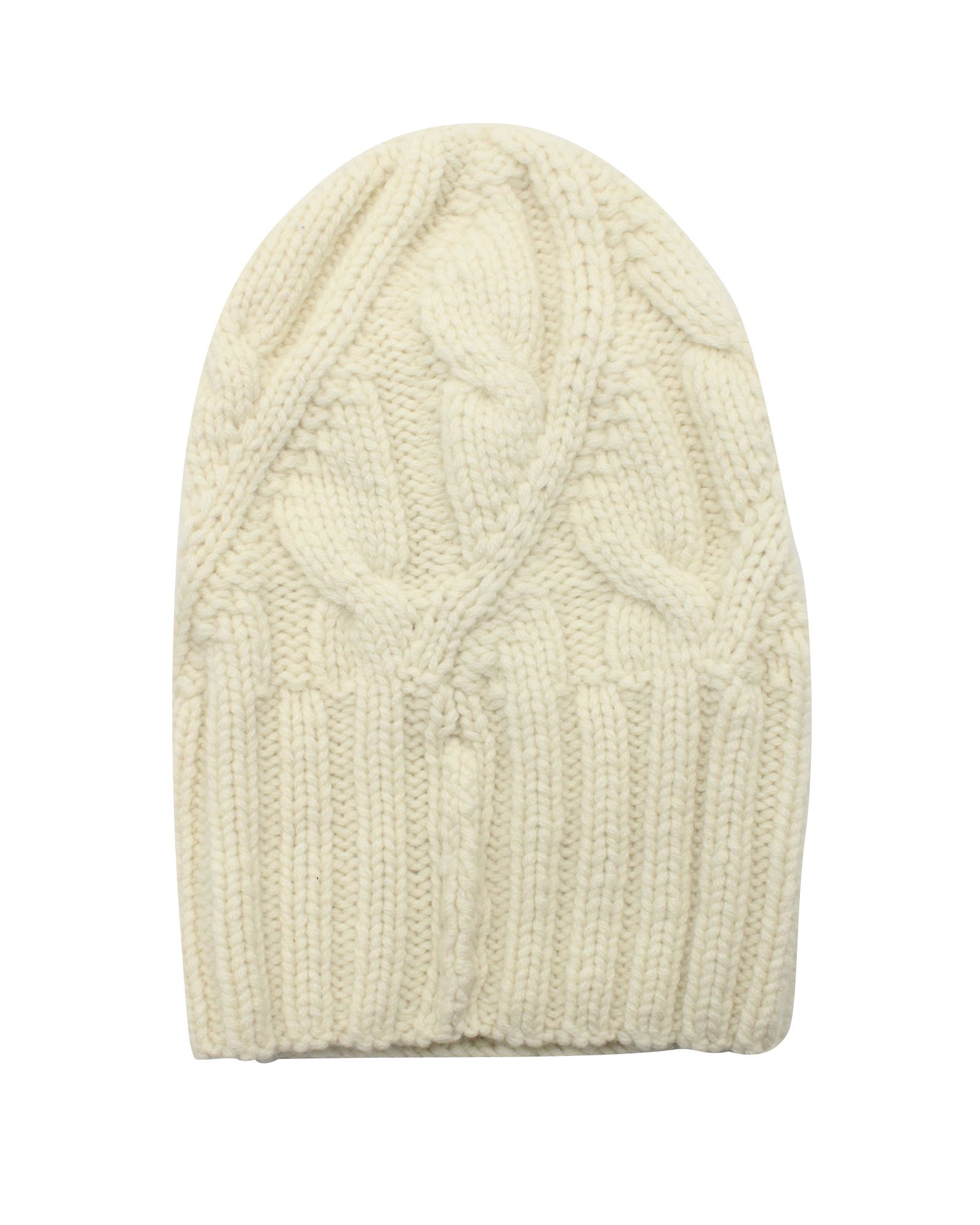 Loro Piana Cream Cashmere Beanie