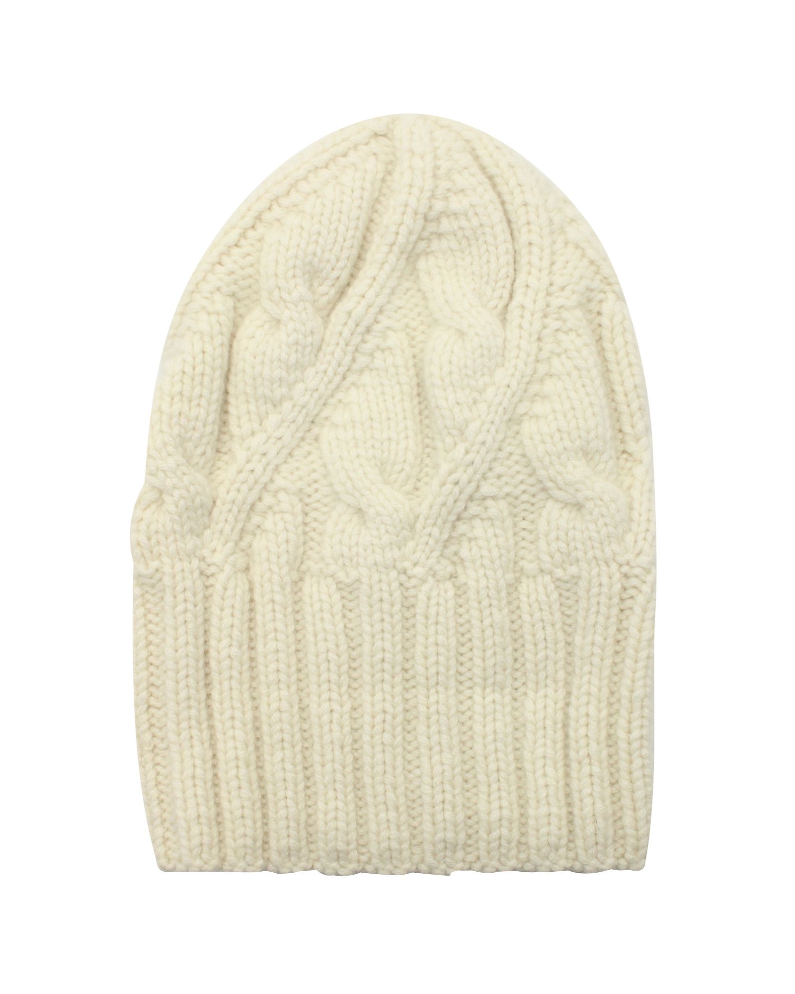 Loro Piana Cream Cashmere Beanie