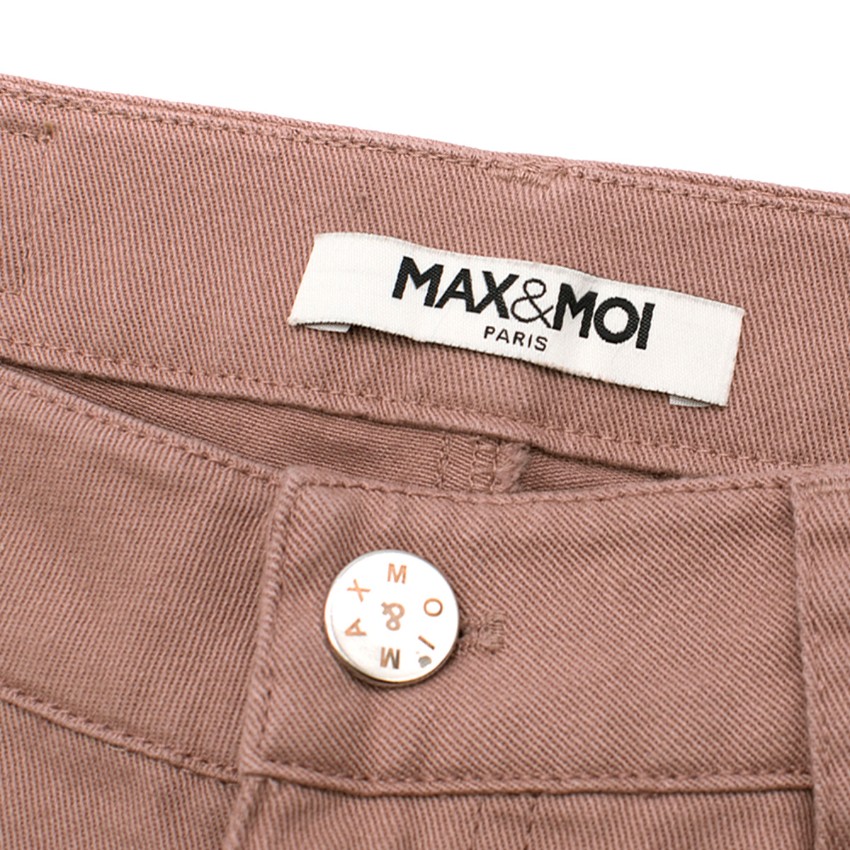 Preowned Max  Moi Light Pink Skinny Jeans Size XXS cotton