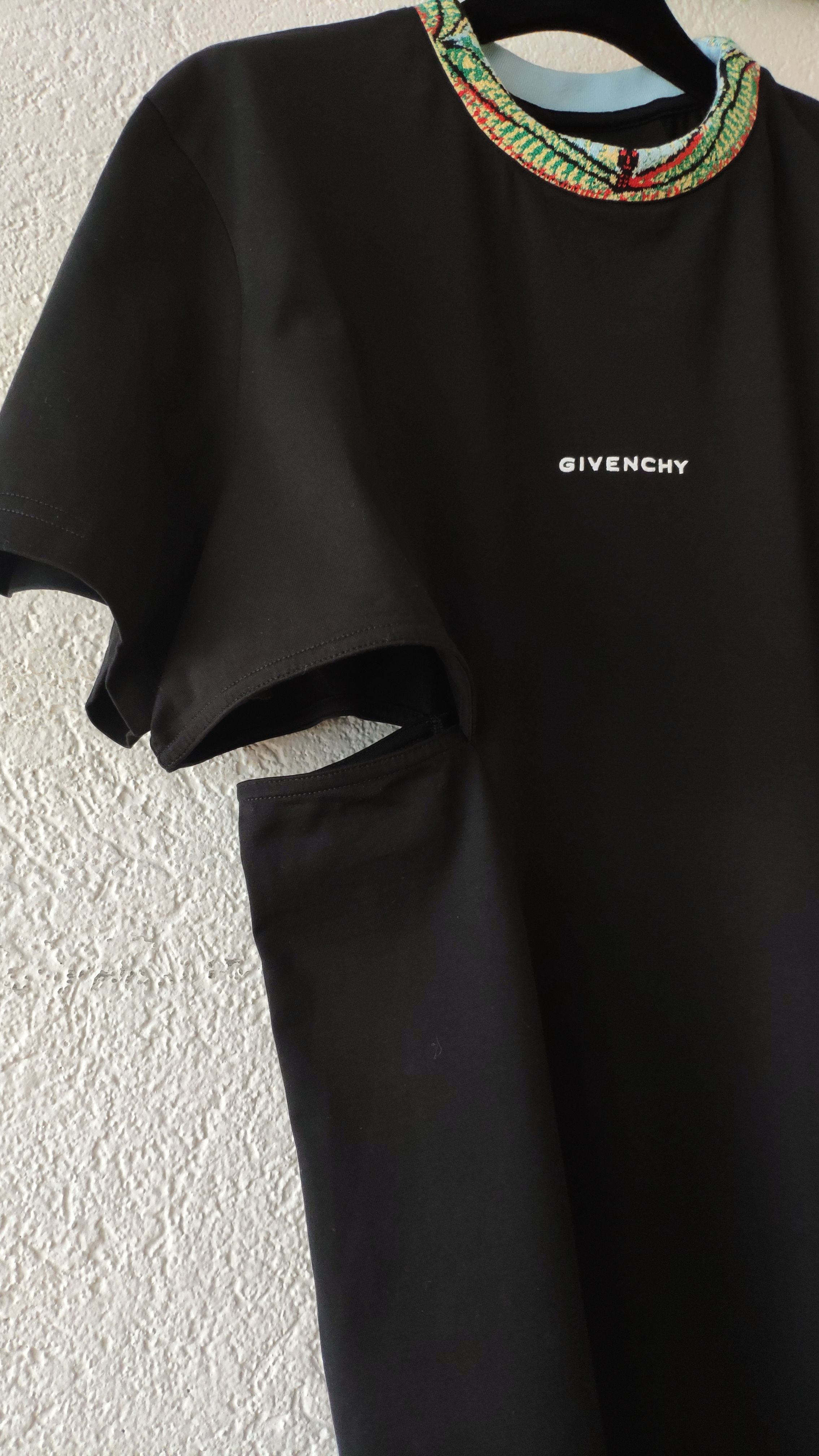 Givenchy Black Cut Out T-Shirt Dress Size S