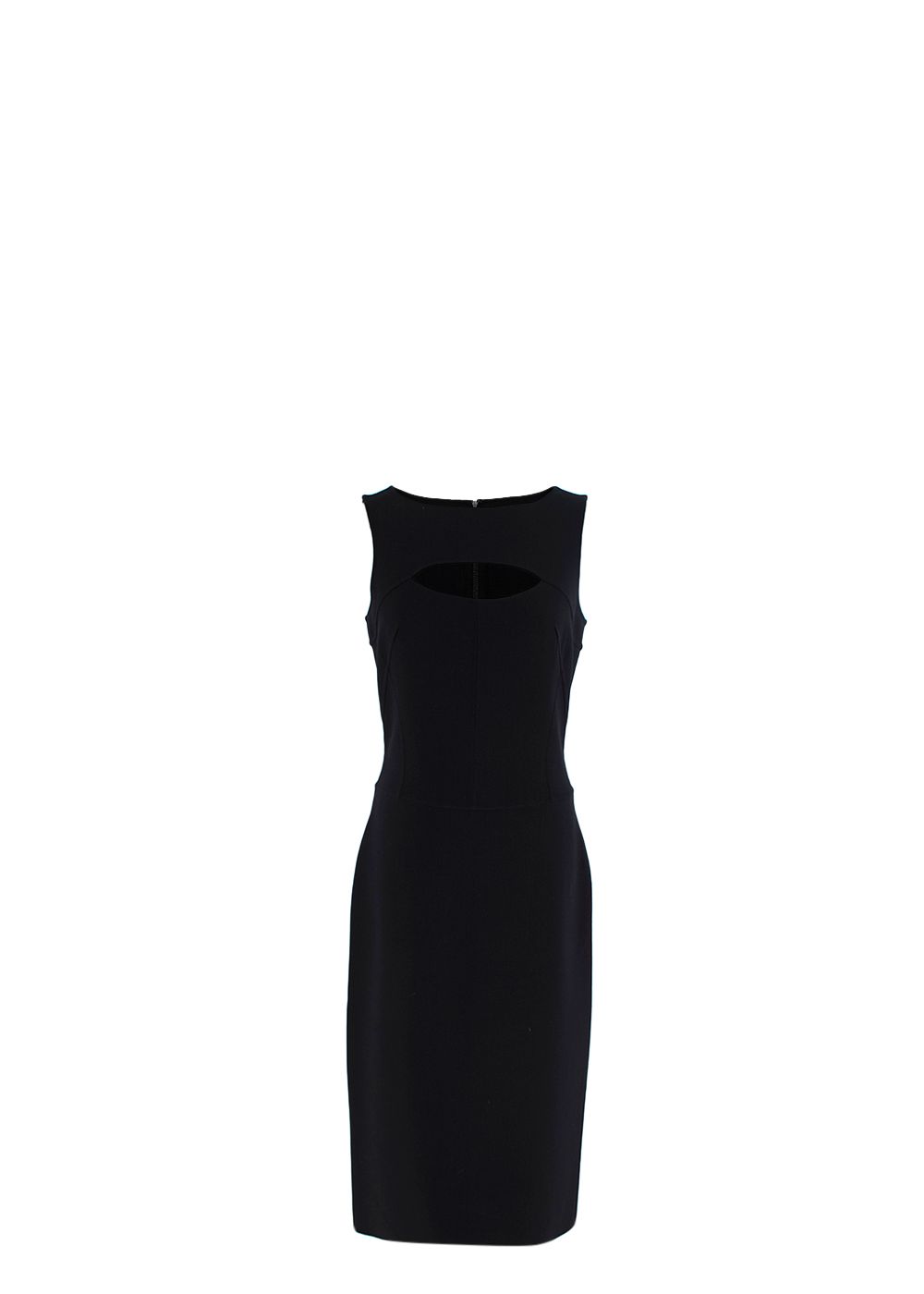 Michael Kors Black Stretch Cut Out Detail Dress Size XS