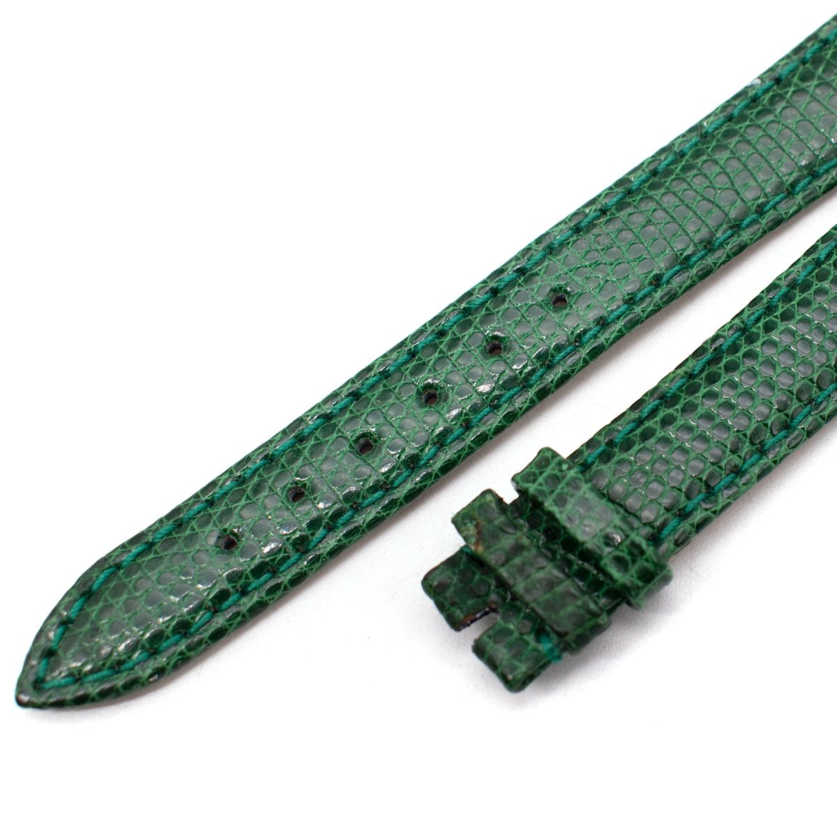 Preowned Chopard Green Lizard  Leather Watch Strap