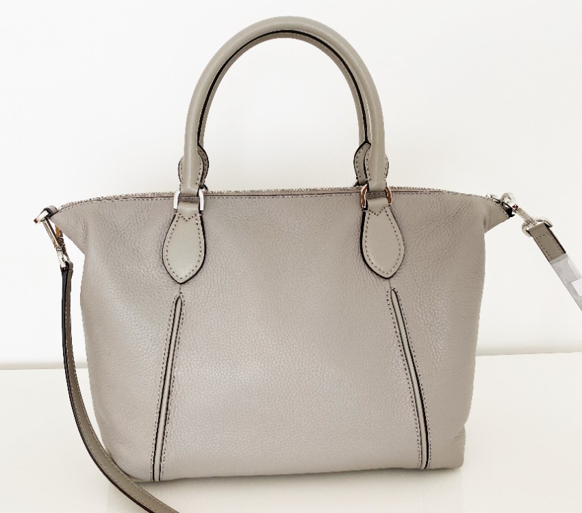 Michael Michael Kors Pearl Grey Tote Bag leather