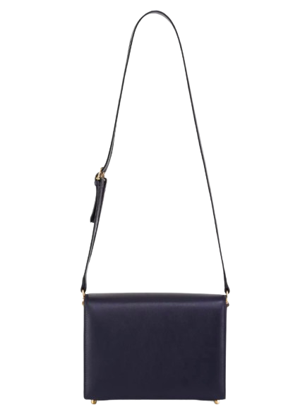 Giuliva Heritage Navy Leather Caccetta Bag