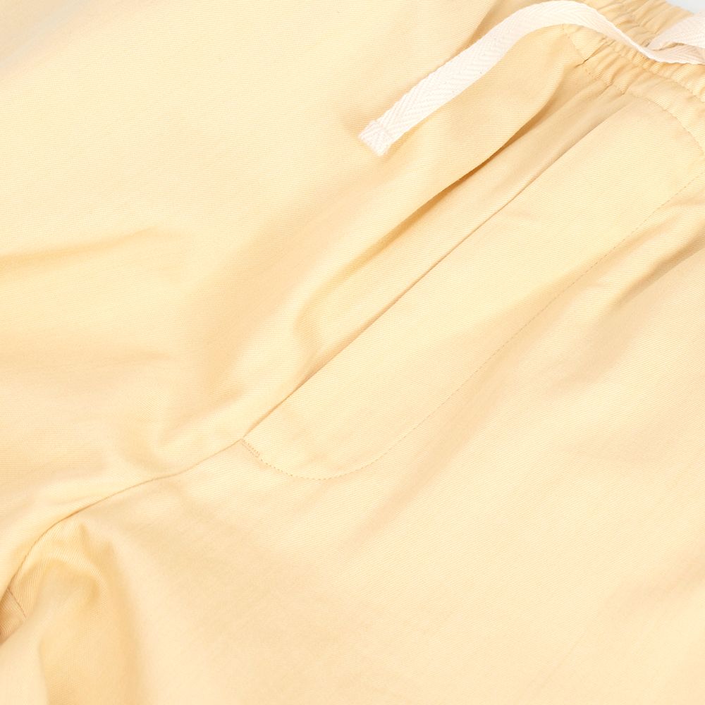 Men's Gucci Yellow Elasticated Waist Tailored Trousers Size S cotton