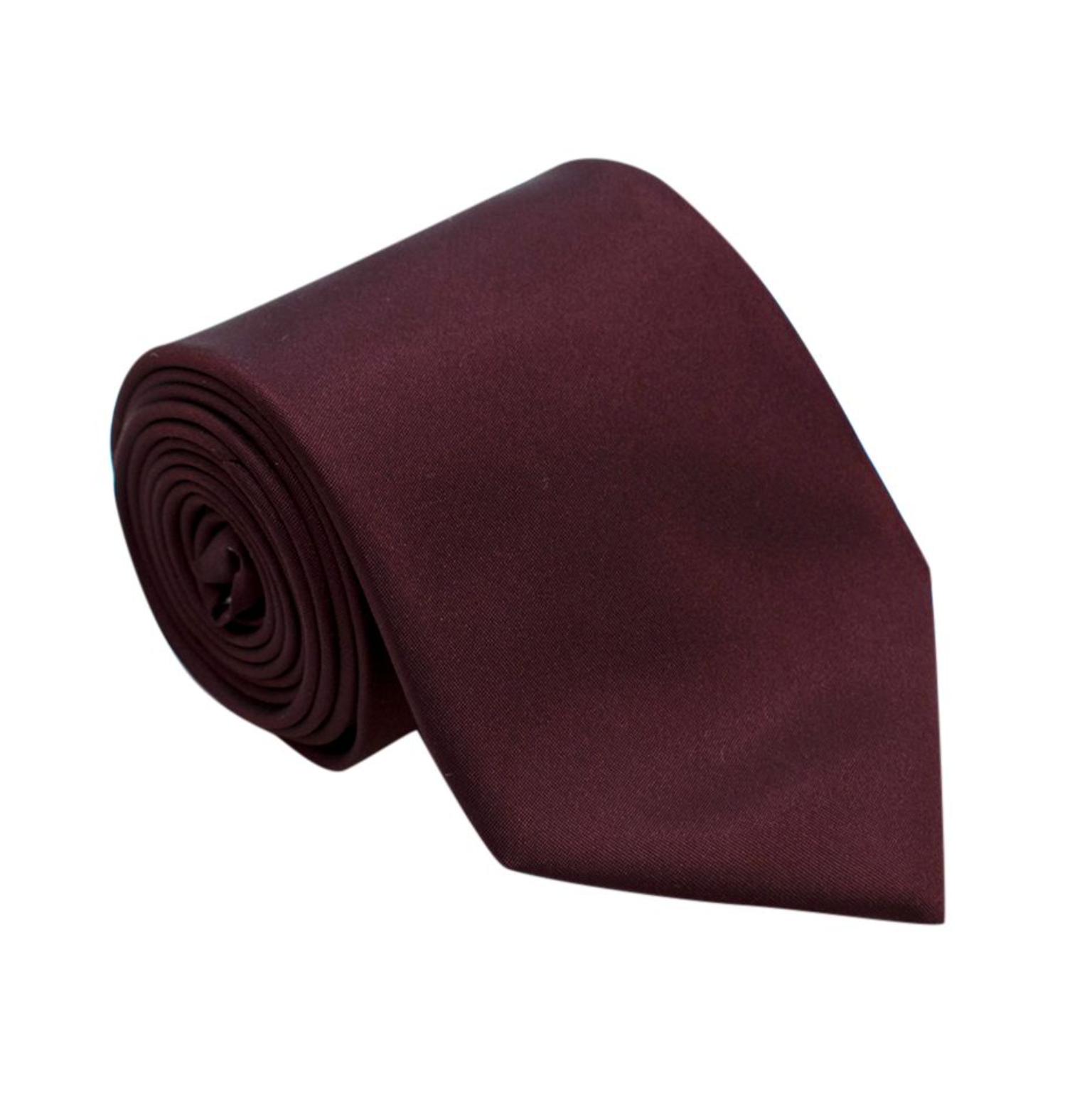 Men's Preowned Pal Zileri Burgundy Silk Tie