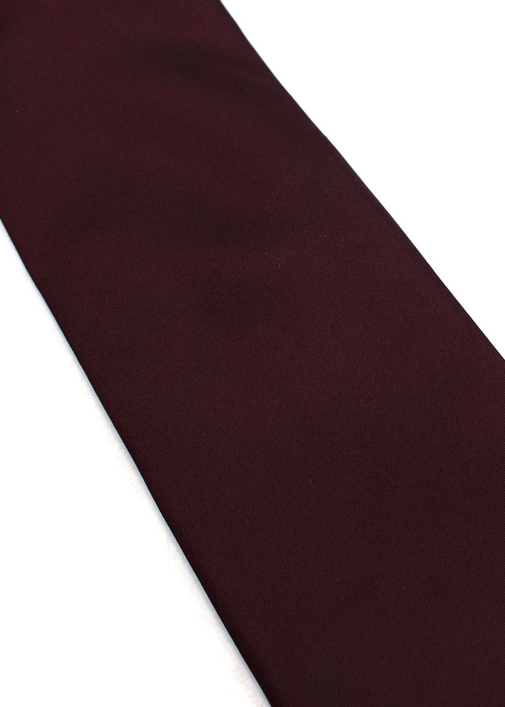 Men's Preowned Pal Zileri Burgundy Silk Tie