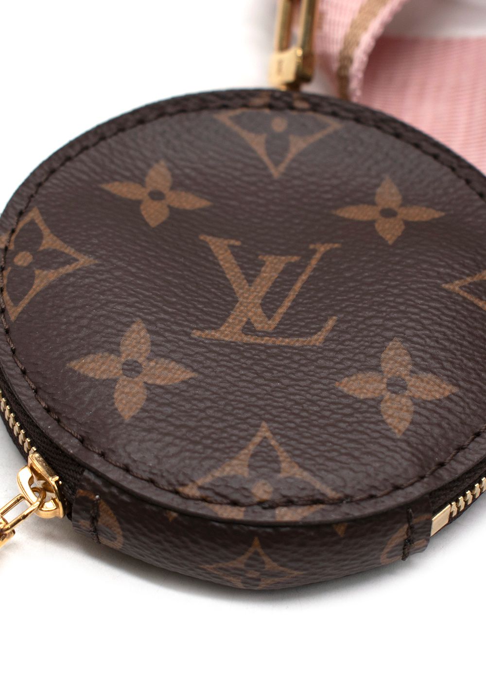 Preowned Louis Vuitton Multi Pochette Accessoires Bag brown coated canvas