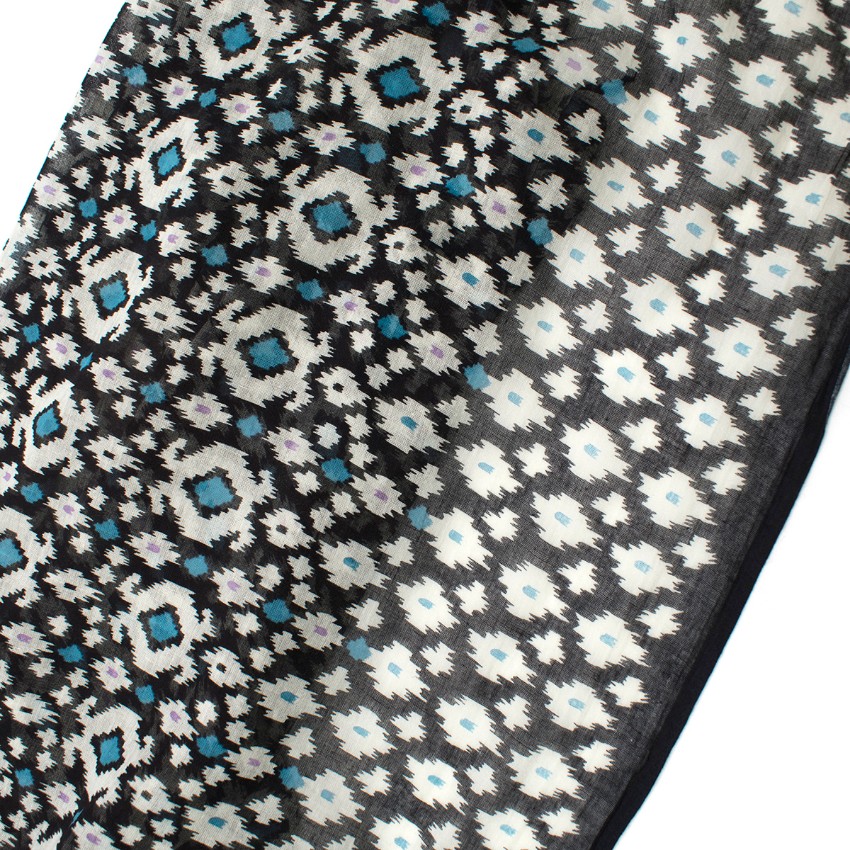 Bespoke Geometric Print Scarf Floral / Patterned