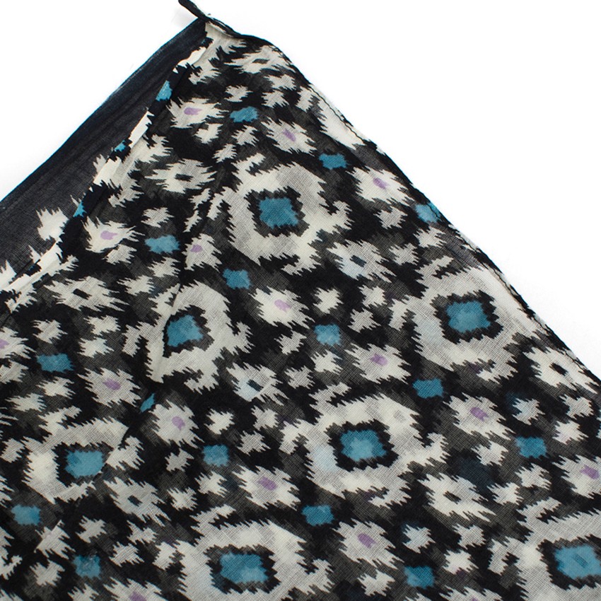 Bespoke Geometric Print Scarf Floral / Patterned