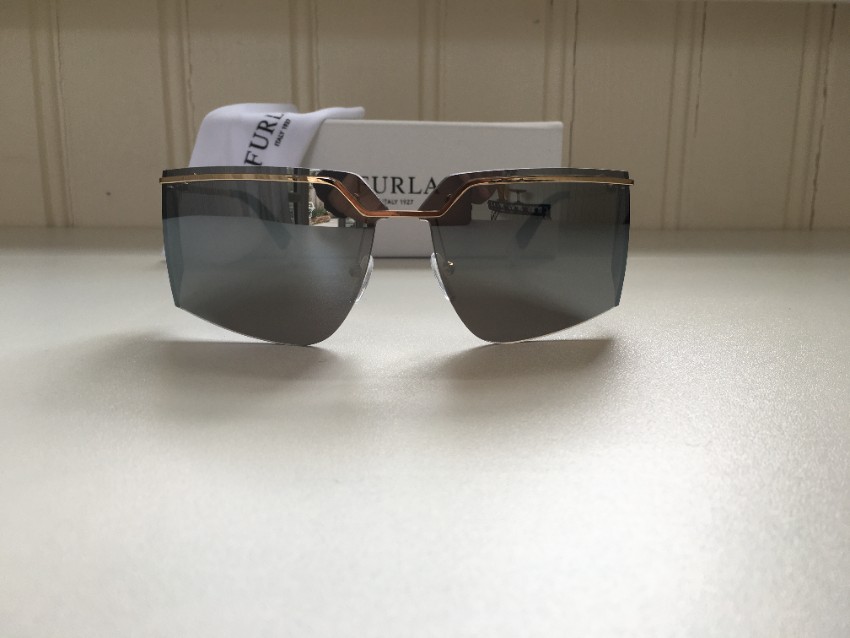 Furla De Rigo Rimless Shield Sunglasses