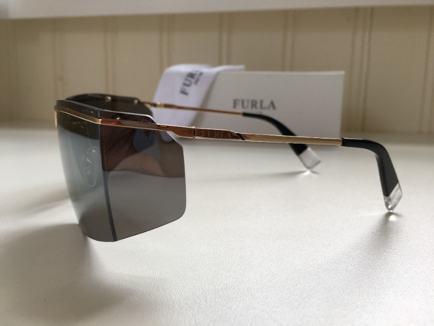 Furla De Rigo Rimless Shield Sunglasses