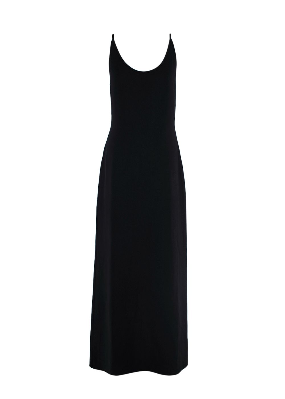 The Row Black 'Constantine' Maxi Dress Size L viscose