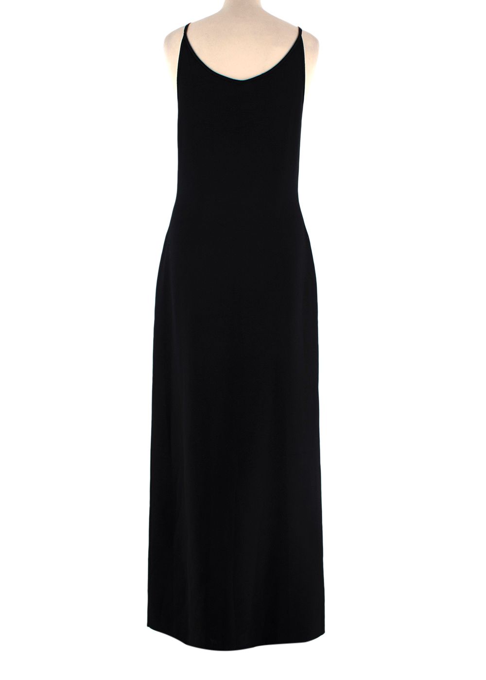 The Row Black 'Constantine' Maxi Dress Size L viscose