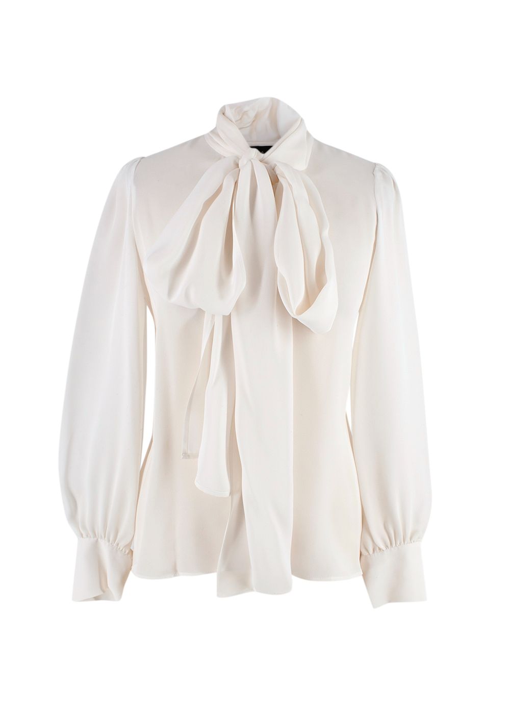 Barbara Bui Cream Blouse Size XS ivory silk