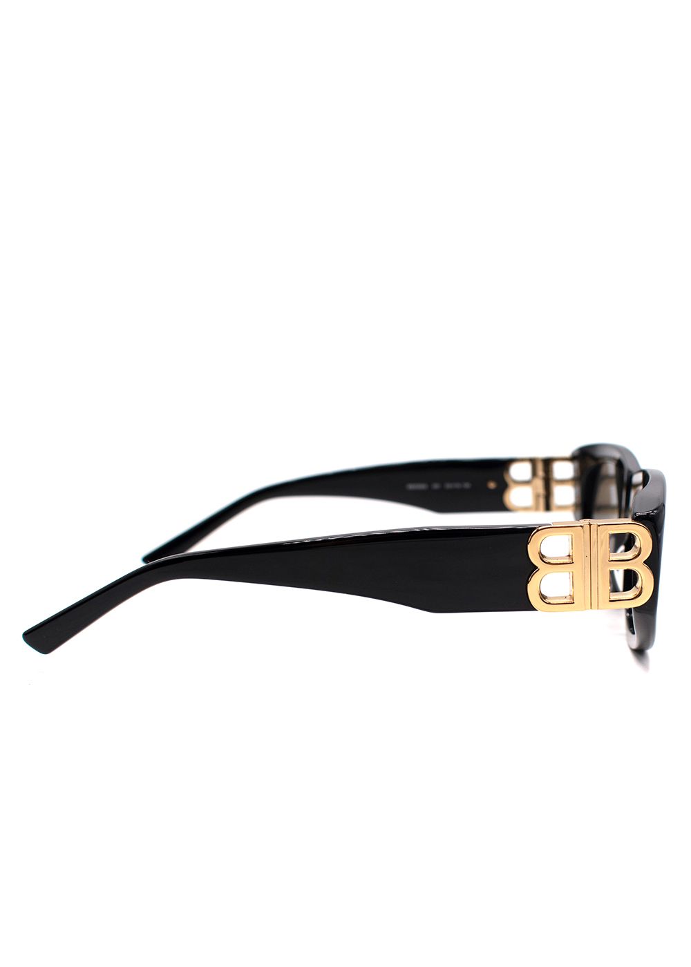 Balenciaga Black Dynasty Frame Sunglasses acetate