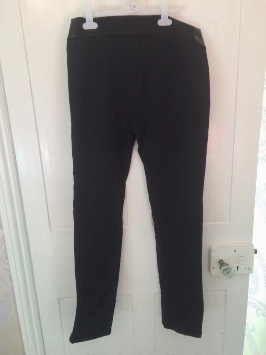 Preowned Les Chiffoniers black trousers Size M cotton