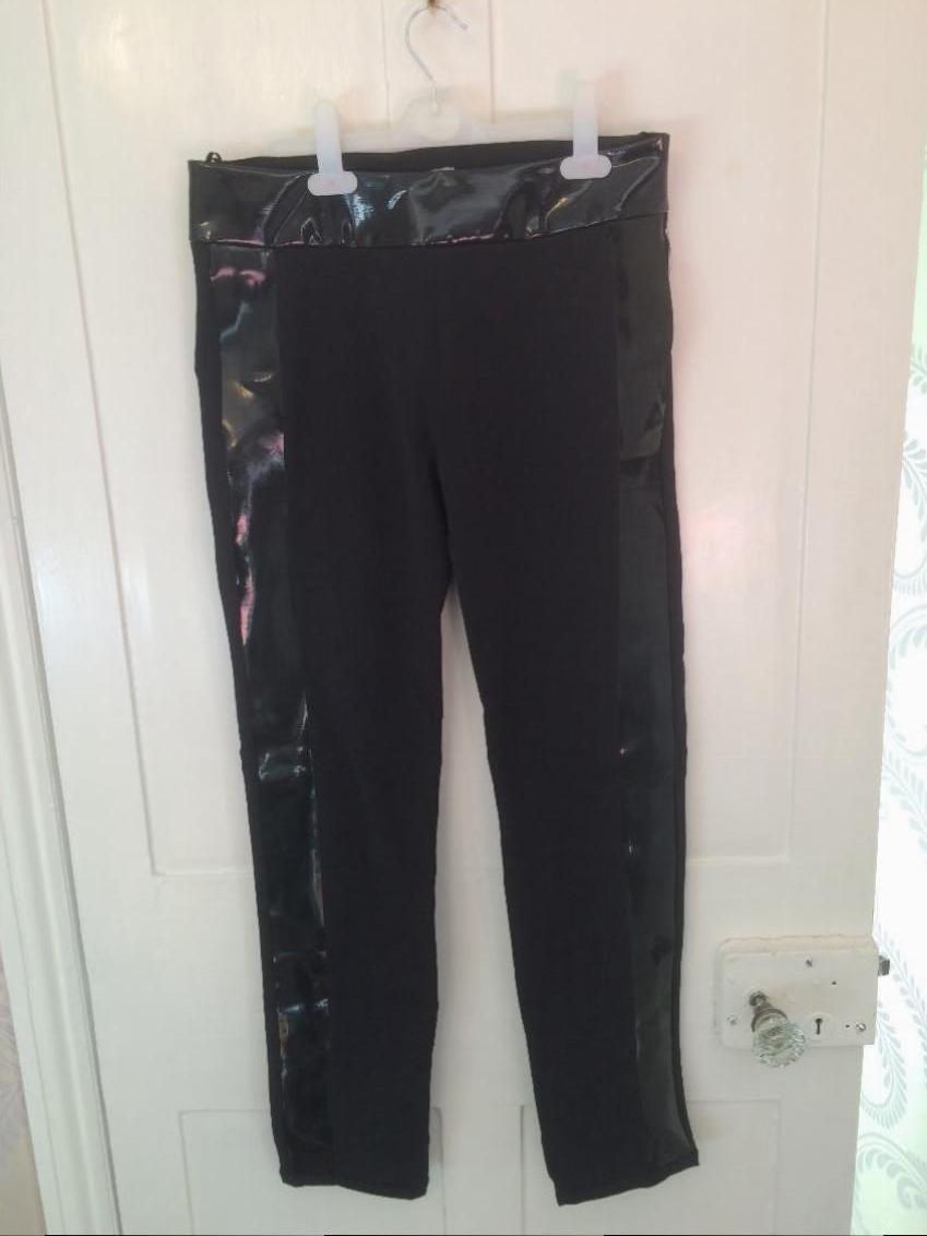 Preowned Les Chiffoniers black trousers Size M cotton