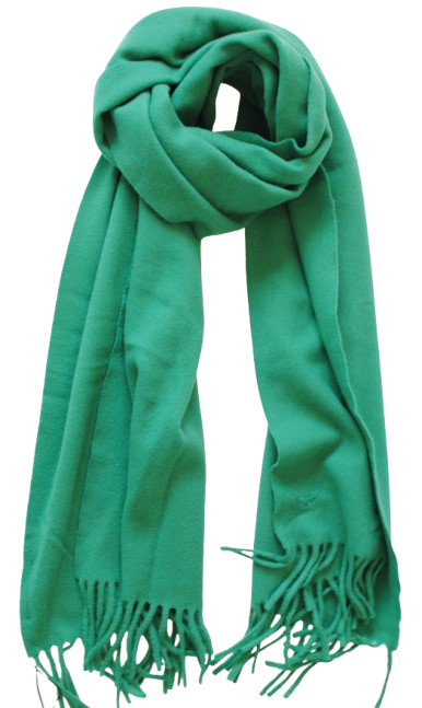 Max Mara Green Wool Shawl