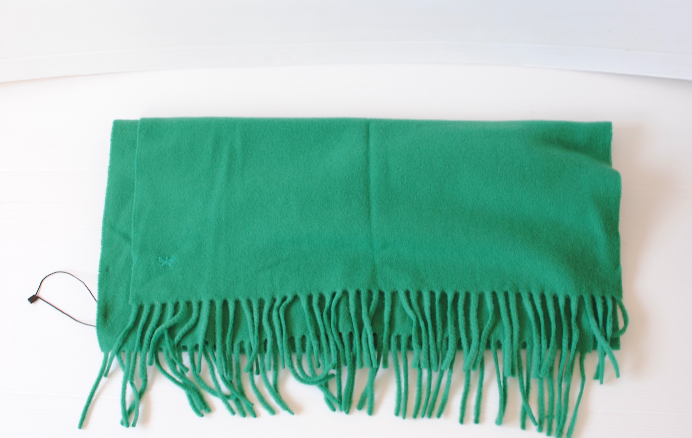 Max Mara Green Wool Shawl