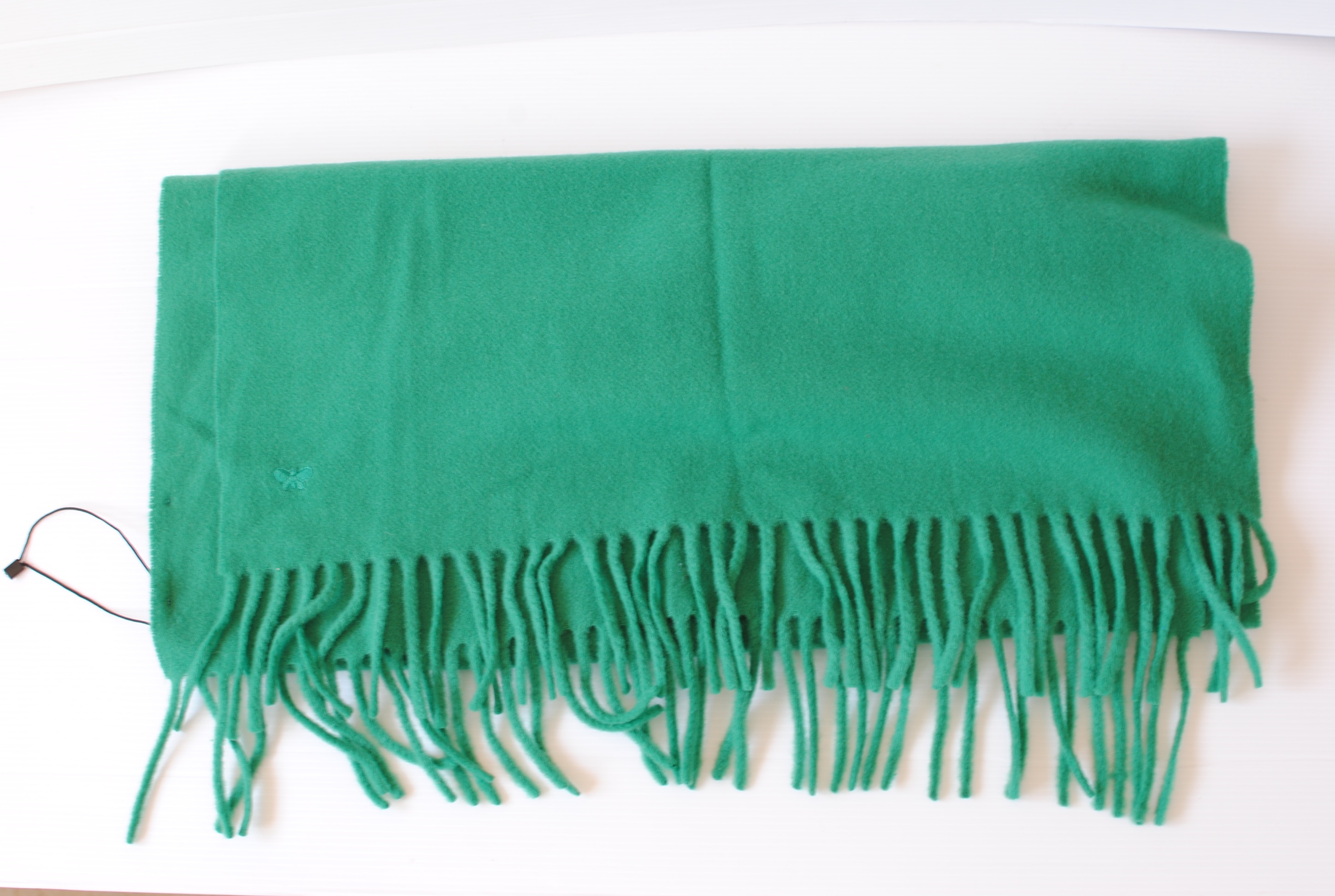 Max Mara Green Wool Shawl