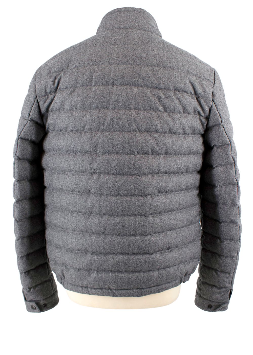 Men's Moncler Acorus Cashmere Blend Grey Jacket Size M